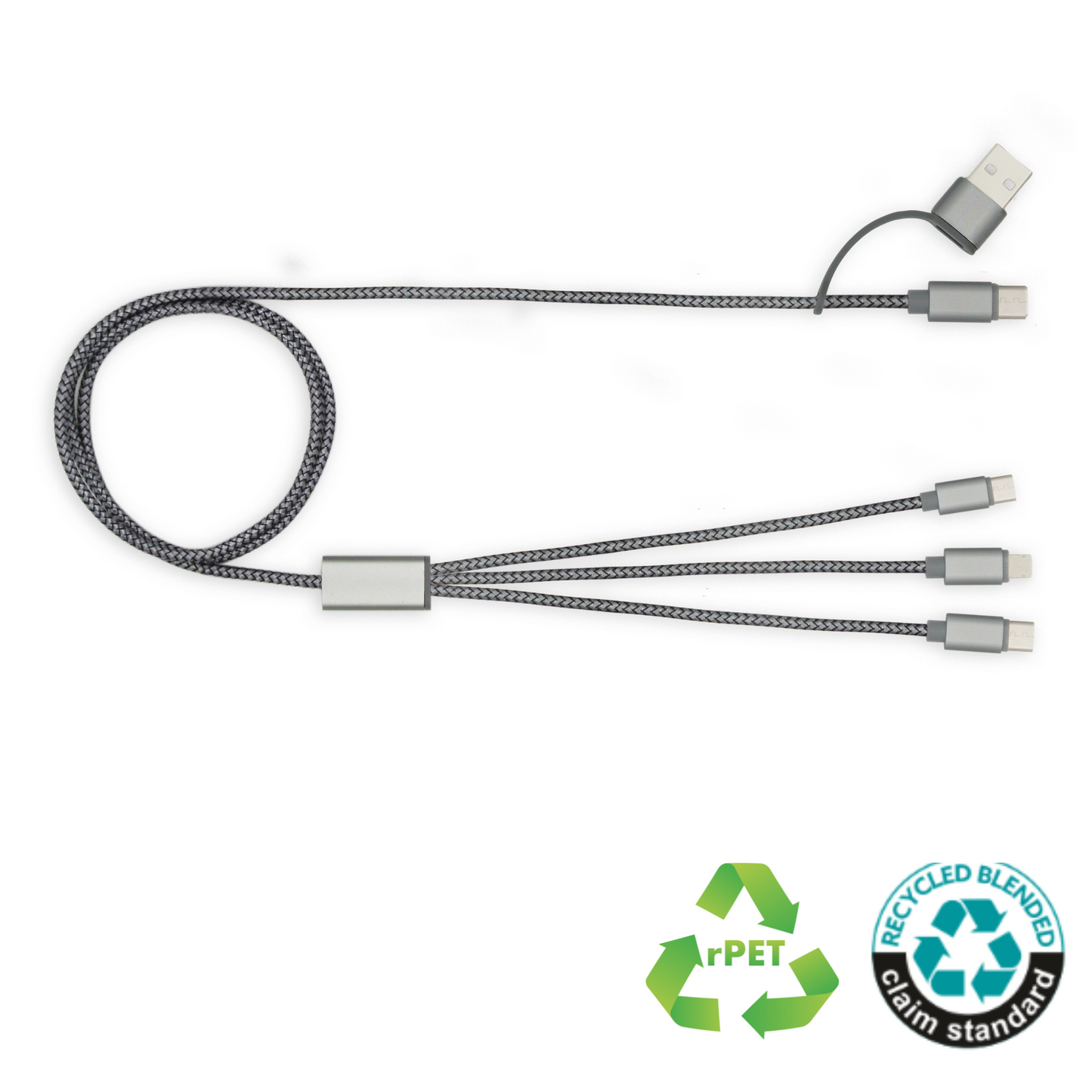 Brand Charger Charging Cable - Trident 2+ (rPET)