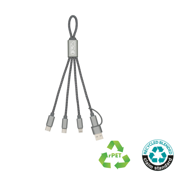 Trident2RPET Durable Charging Cable